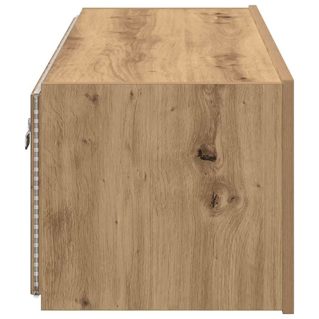 Dulap TV de perete Pe perete stejar artizanal 100 x 35 x 31 cm GartenMobel Dekor