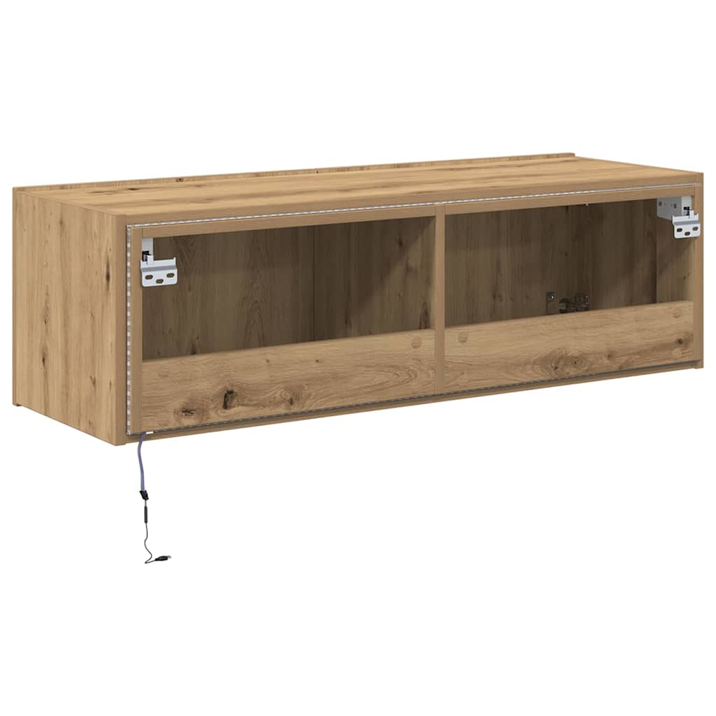Dulap TV de perete Pe perete stejar artizanal 100 x 35 x 31 cm GartenMobel Dekor
