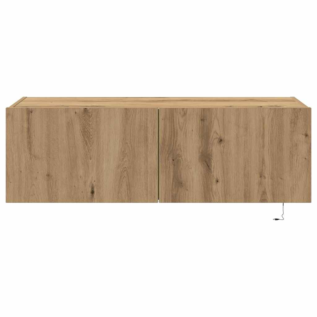 Dulap TV de perete Pe perete stejar artizanal 100 x 35 x 31 cm GartenMobel Dekor