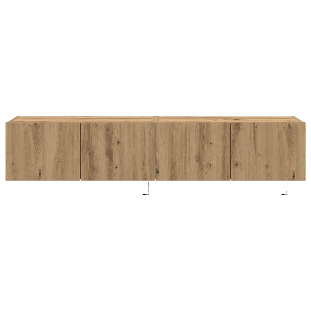 Dulap TV de perete Pe perete stejar artizanal 80 x 35 x 31 cm GartenMobel Dekor