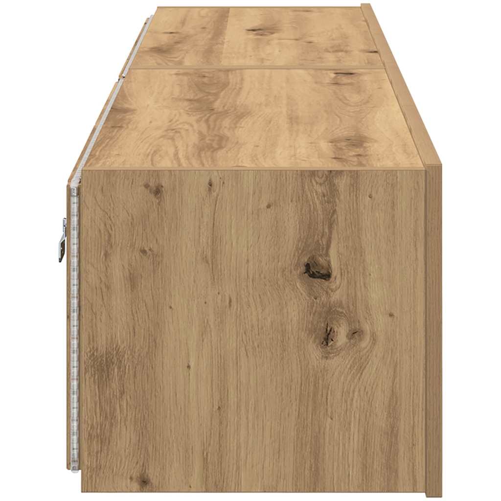 Dulap TV de perete Pe perete stejar artizanal 80 x 35 x 31 cm GartenMobel Dekor