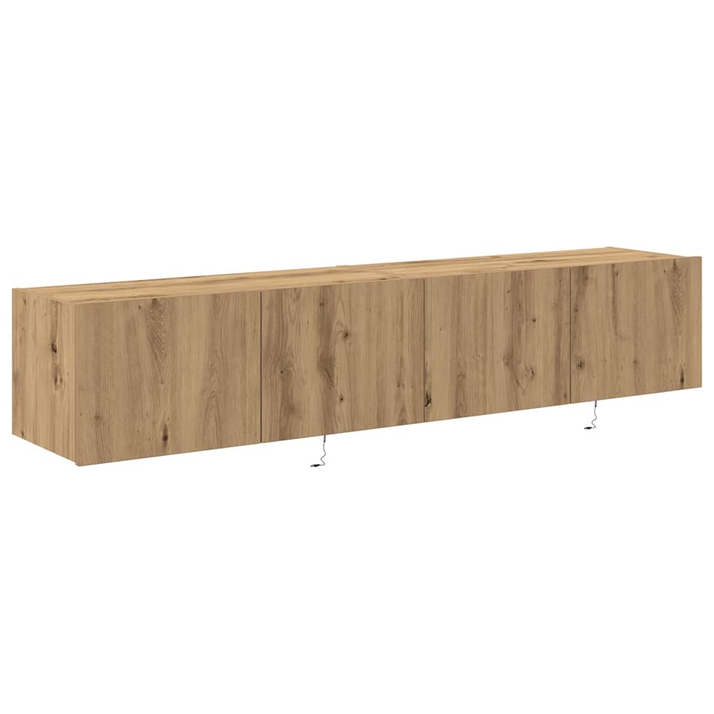 Dulap TV de perete Pe perete stejar artizanal 80 x 35 x 31 cm GartenMobel Dekor