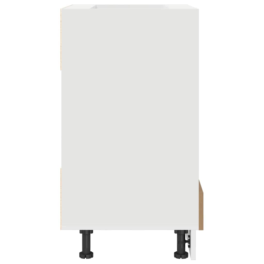 Dulap de cuptor stejar artizanal 60 x 46 x 81.5 cm GartenMobel Dekor