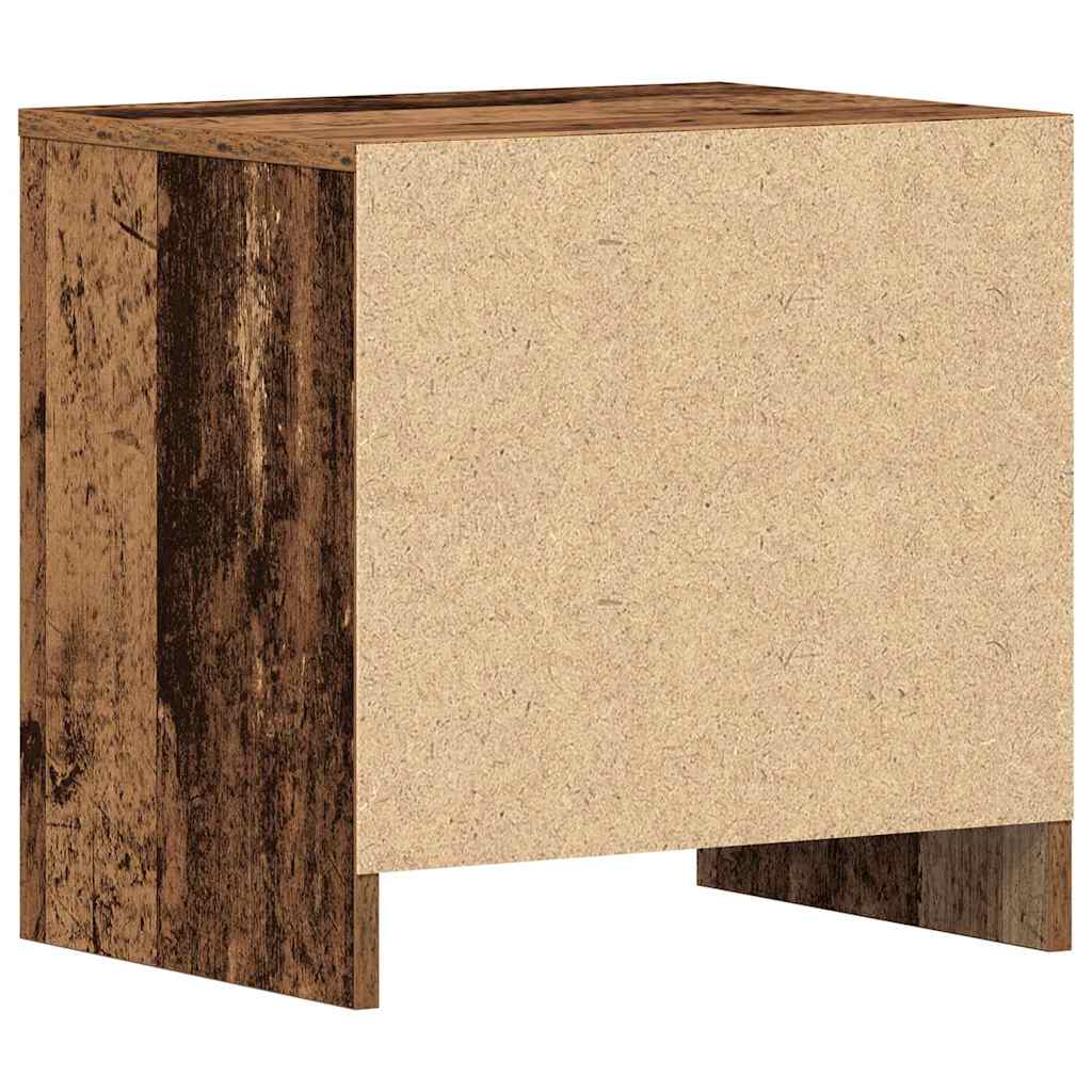 Dulap de noapte Lemn vechi 45 x 34 x 44.5 cm Lemn compozit GartenMobel Dekor