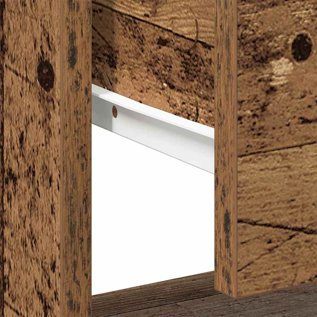 Noptieră cu sertar Lemn vechi 45 x 34 x 44 cm Lemn compozit GartenMobel Dekor