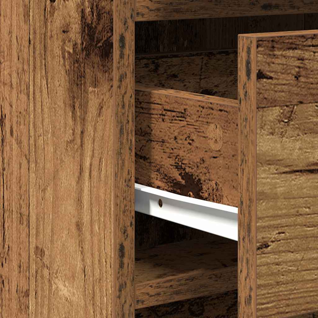 Bufet cu sertar Lemn vechi 40 x 40.5 x 75 cm Lemn compozit GartenMobel Dekor