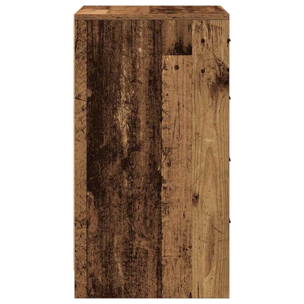 Bufet cu sertar Lemn vechi 40 x 41 x 75 cm Lemn compozit GartenMobel Dekor