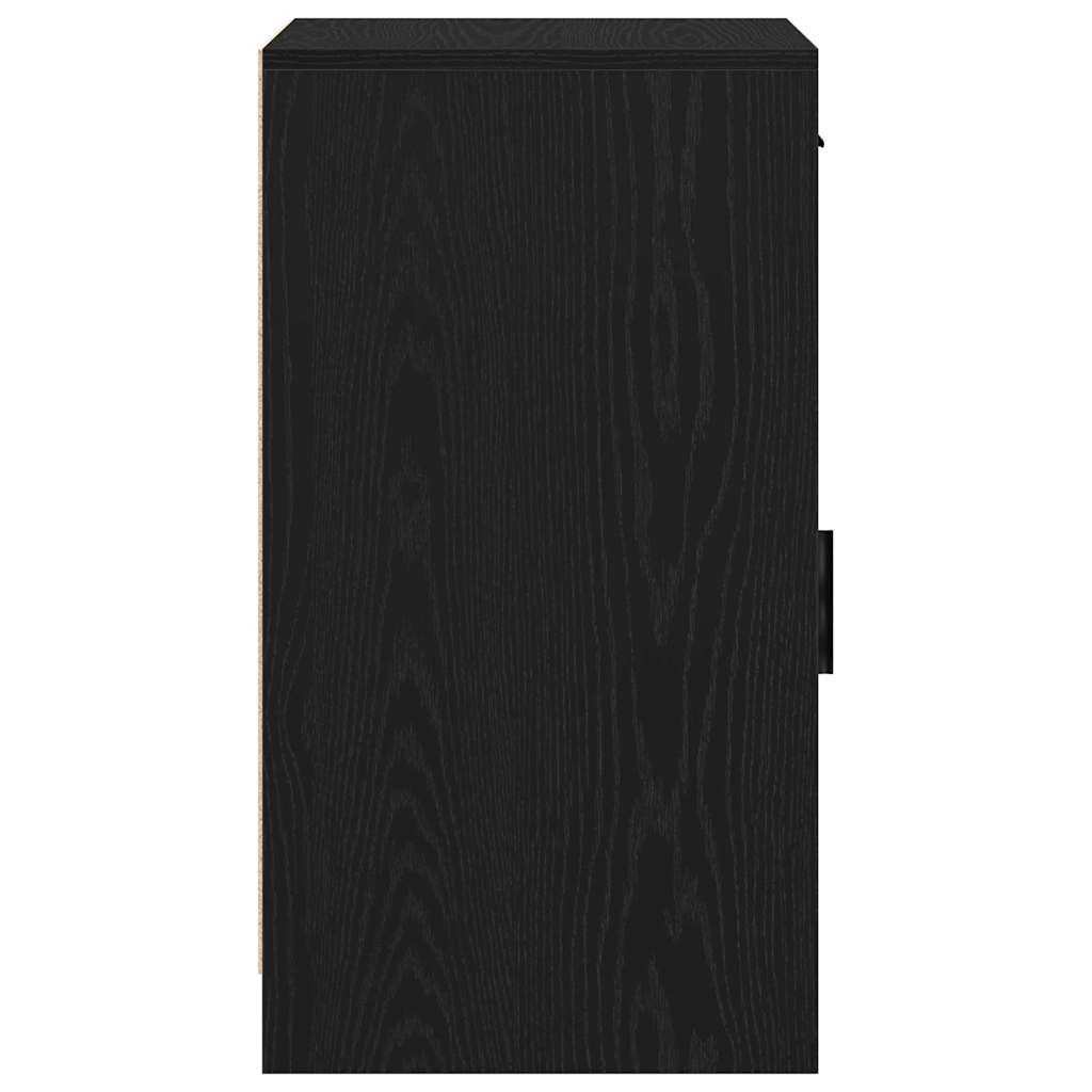 Bufet cu sertar Stejar negru 40 x 40.5 x 75 cm Lemn compozit GartenMobel Dekor