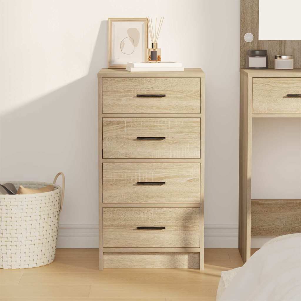 Bufet cu sertar Stejar sonoma 40 x 41 x 75 cm Lemn compozit GartenMobel Dekor