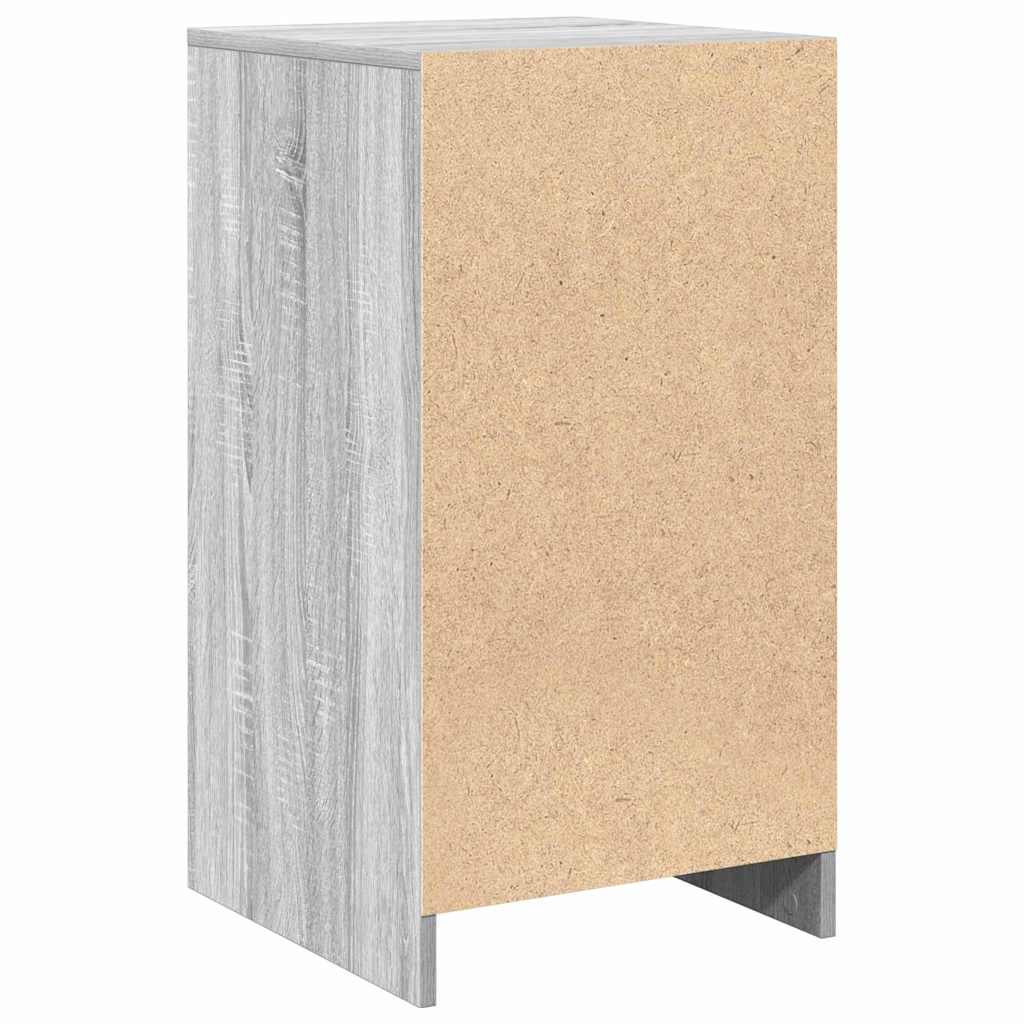 Bufet cu sertar sonoma gri 40 x 40.5 x 75 cm Lemn compozit GartenMobel Dekor