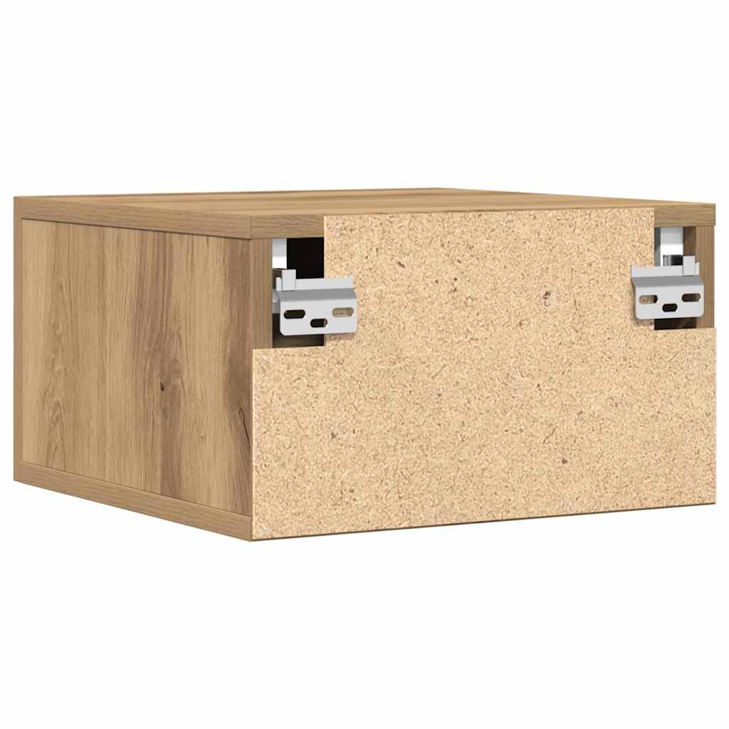 Dulap de noapte 2 pcs stejar artizanal 35 x 35 x 20 cm GartenMobel Dekor
