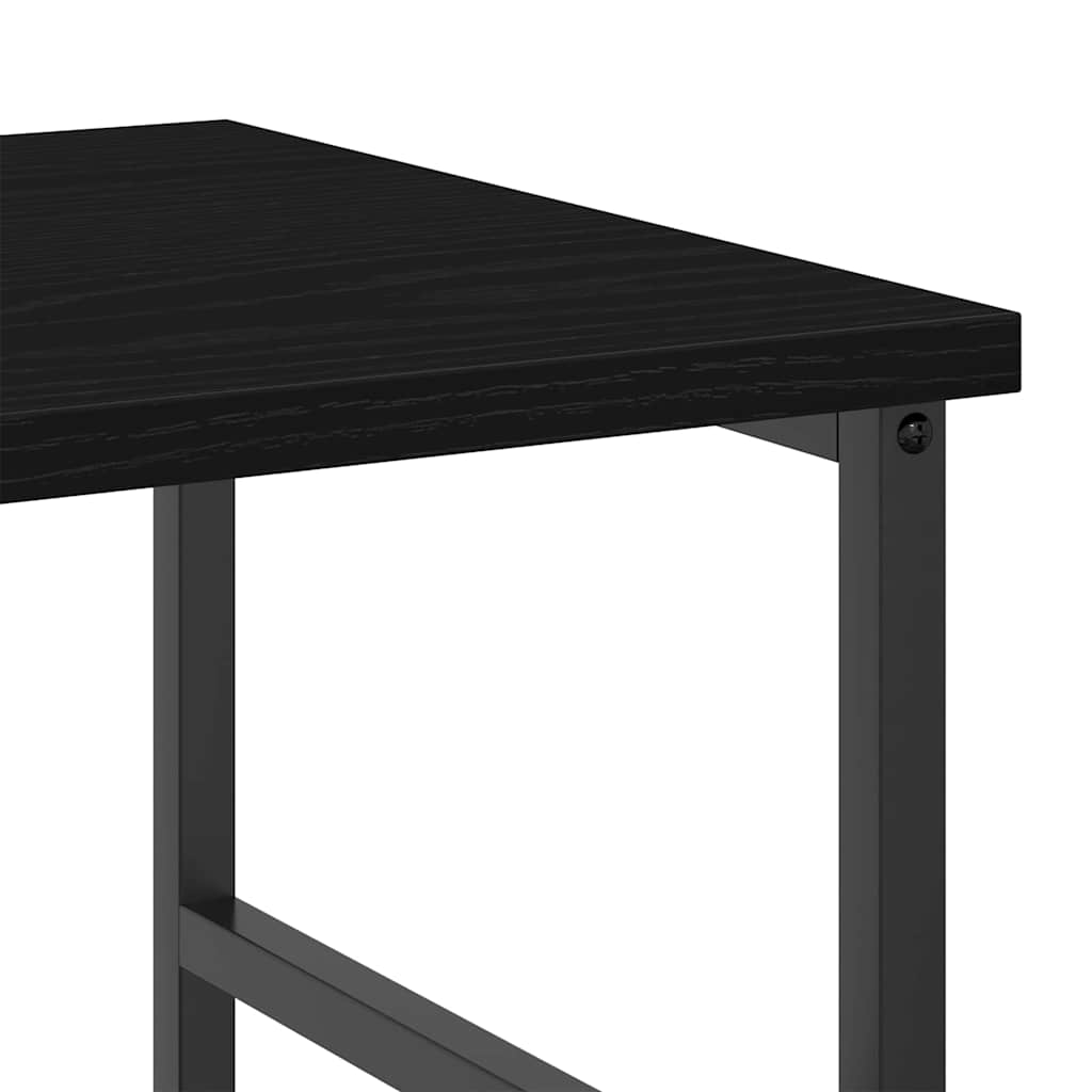Raft pentru cărți Stejar negru 50x33x188.5cm Lemn Ingineresc GartenMobel Dekor