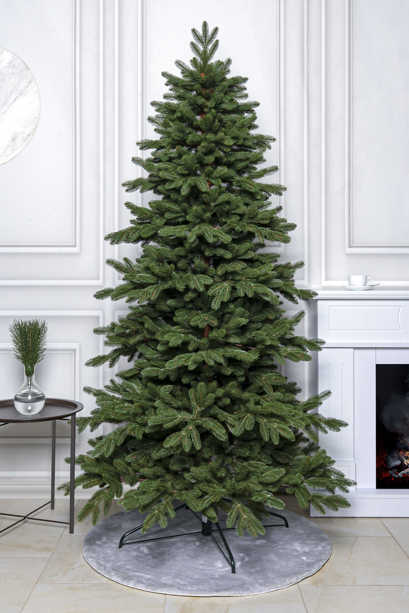 Brad Artificial Islanda Delux 647 Ramuri Full 3D PE Verde Intens 210 cm