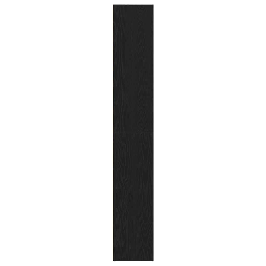 Dulap de cărți din stejar negru 40x30x189 cm, lemn stratificat GartenMobel Dekor