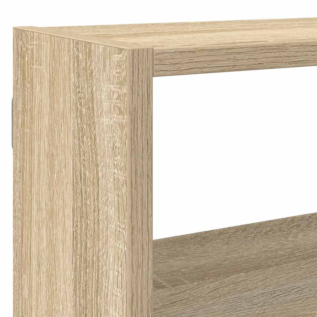 Raft cubic perete 7 compartimente stejar sonoma lemn prelucrat GartenMobel Dekor