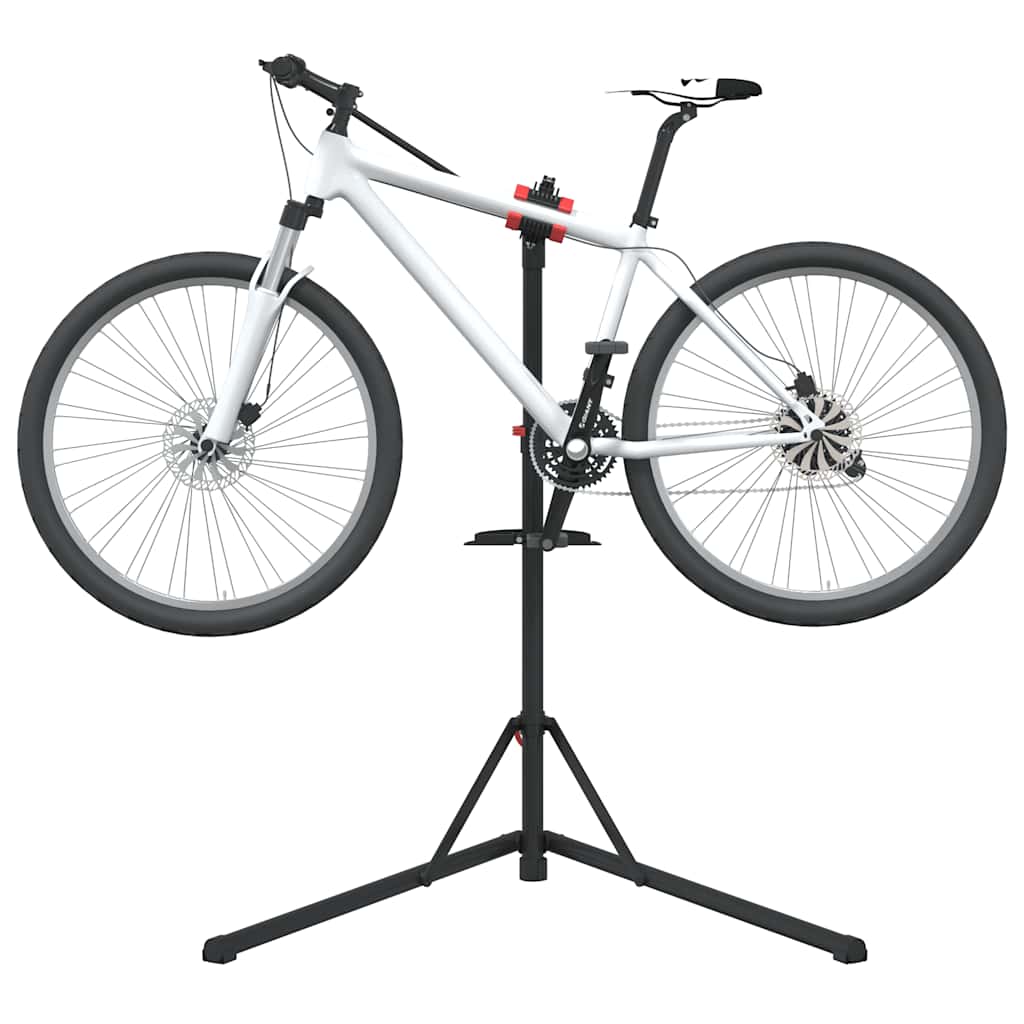 Suport reparare biciclete pliabil reglabil 92-152 cm roșu oțel GartenMobel Dekor