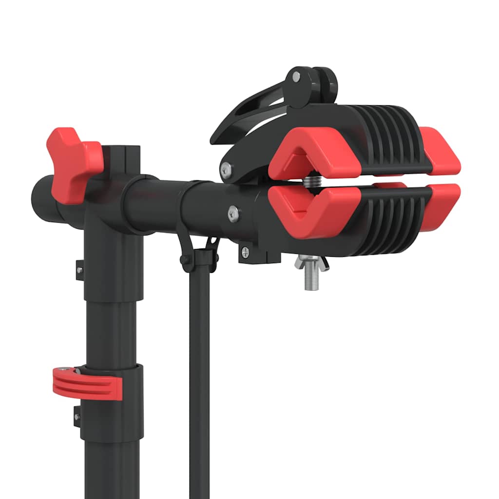 Suport reparare biciclete pliabil reglabil 92-152 cm roșu oțel GartenMobel Dekor