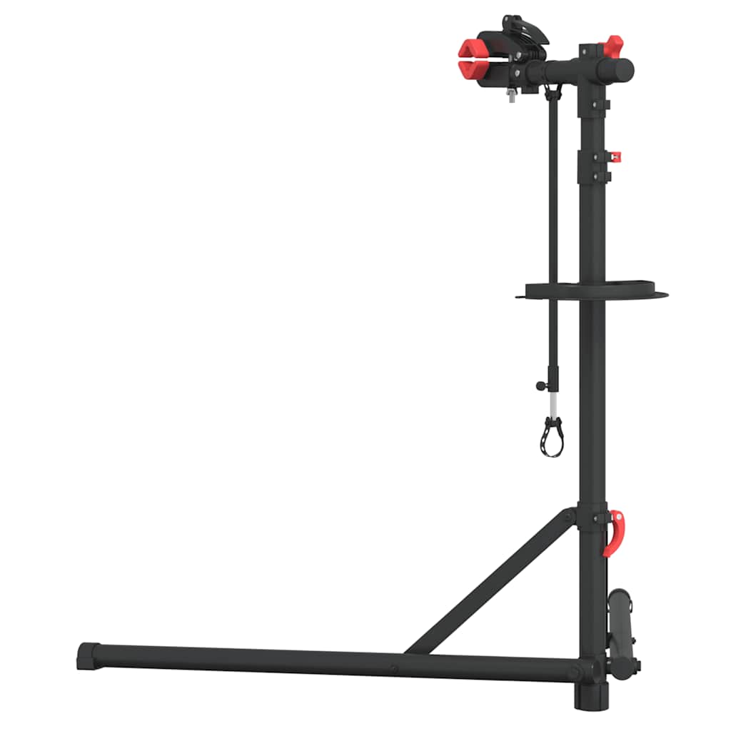 Suport reparare biciclete pliabil reglabil 92-152 cm roșu oțel GartenMobel Dekor