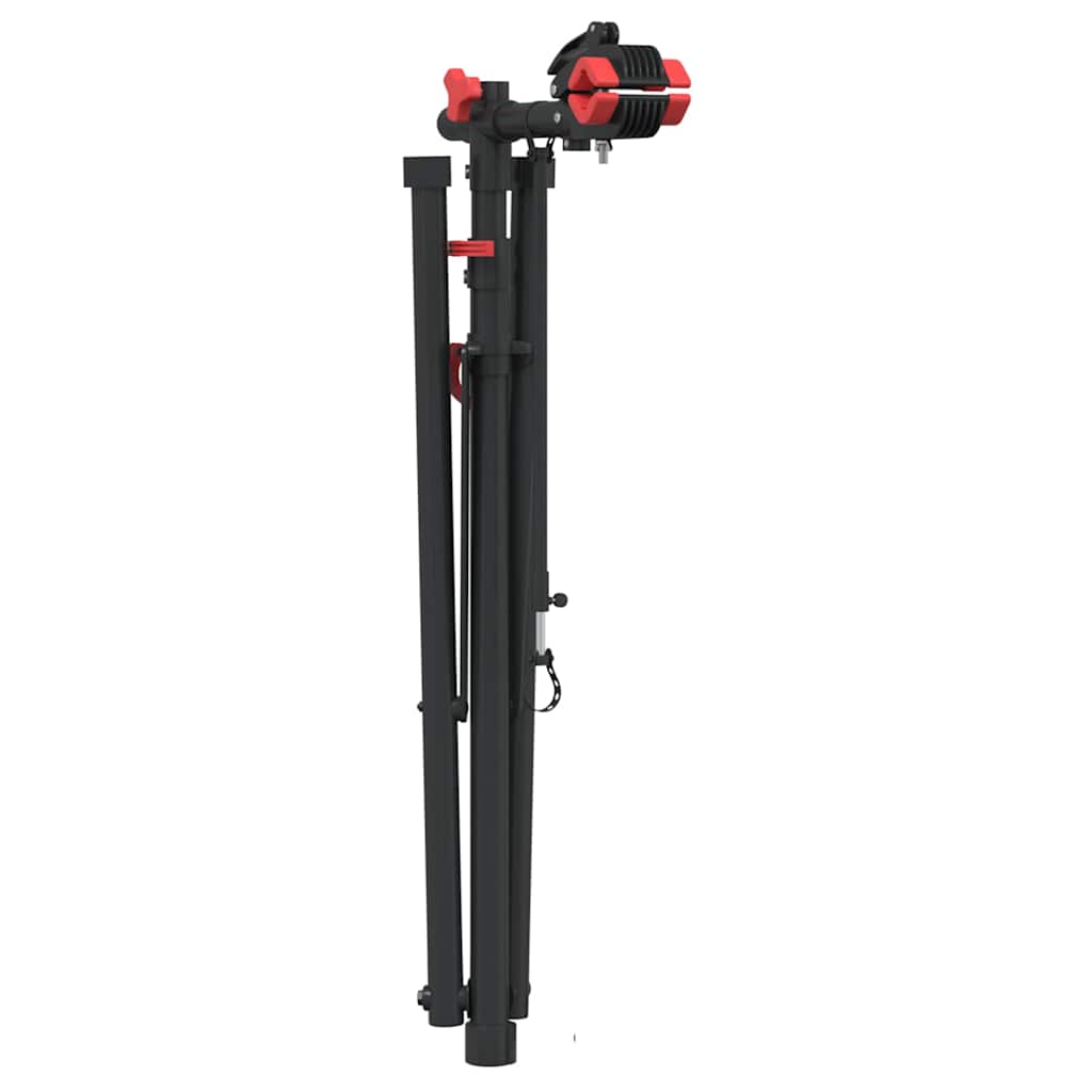 Suport reparare biciclete pliabil reglabil 92-152 cm roșu oțel GartenMobel Dekor