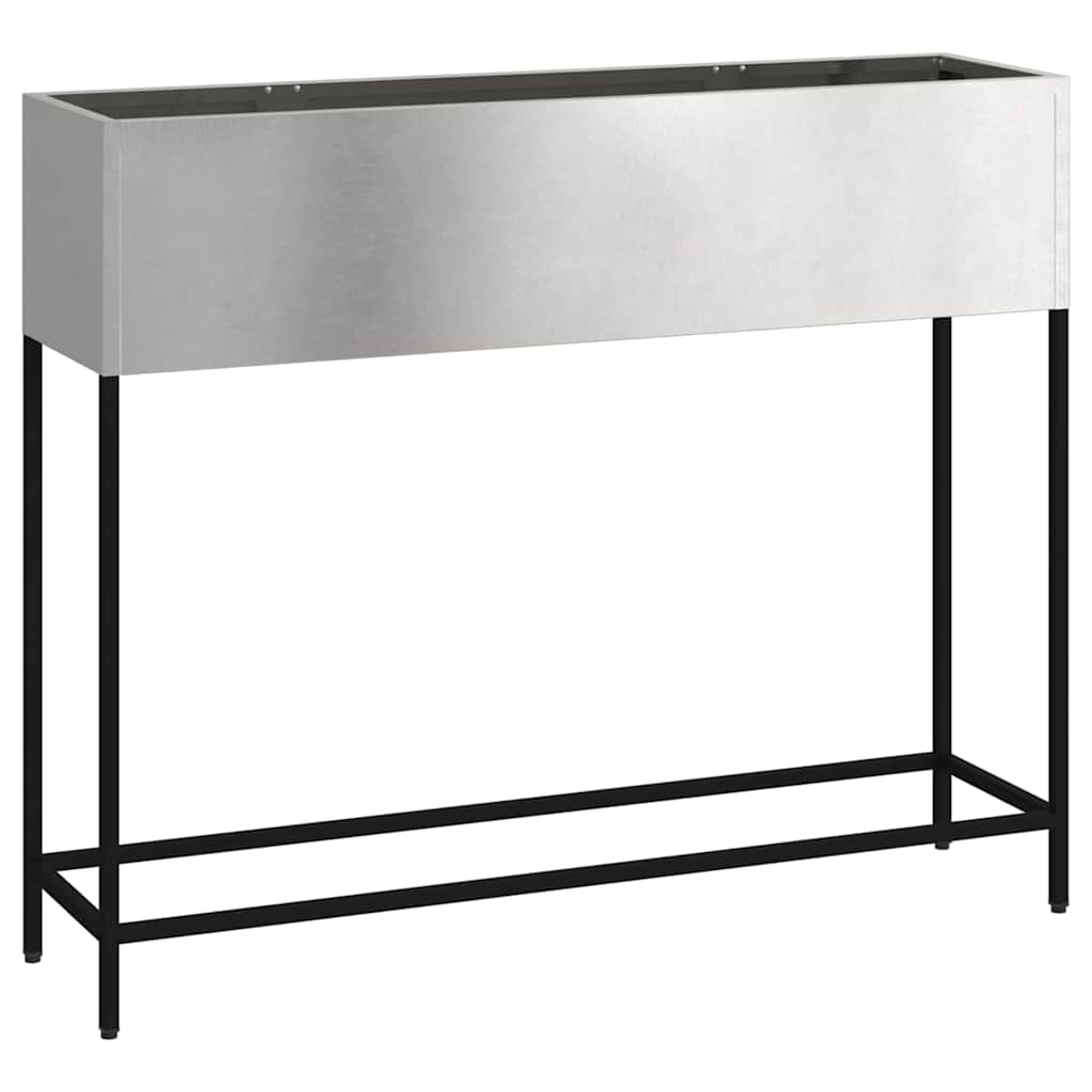 Ghiveci ridicat pentru grădină Argintiu 100 x 26 x 82 cm GartenMobel Dekor