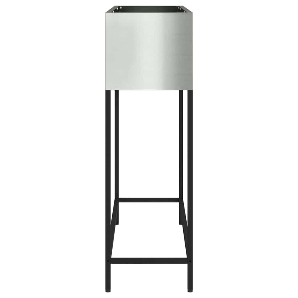 Ghiveci ridicat pentru grădină Argintiu 100 x 26 x 82 cm GartenMobel Dekor