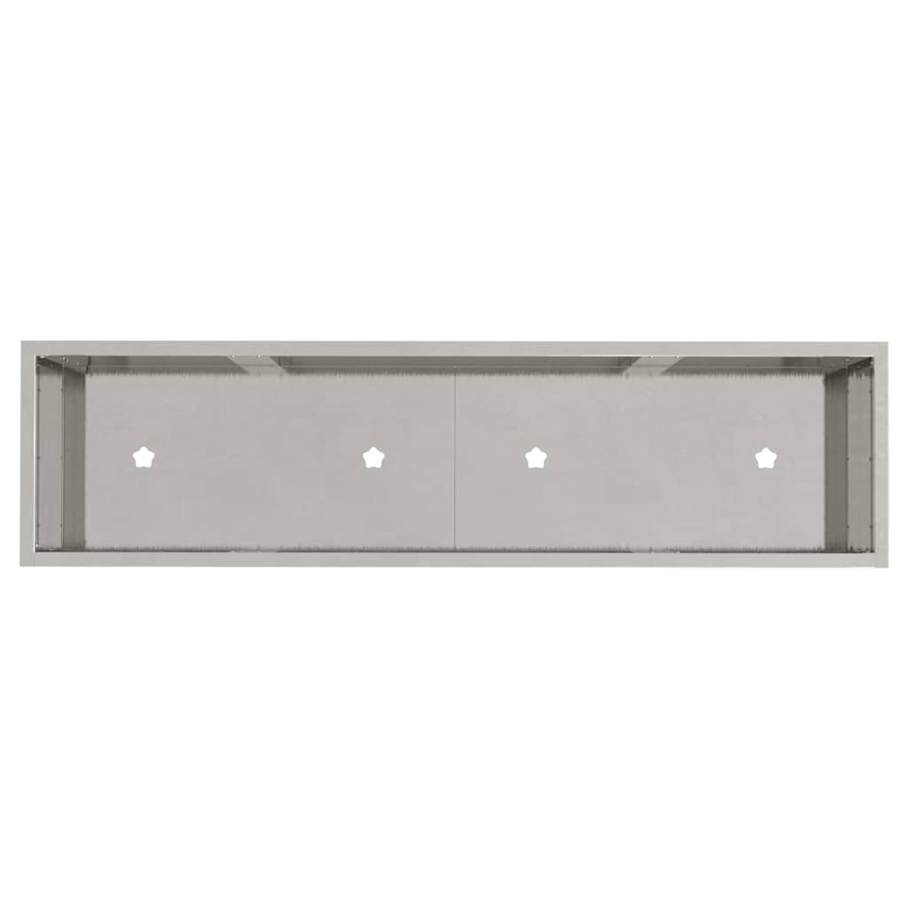 Ghiveci ridicat pentru grădină Argintiu 100 x 26 x 82 cm GartenMobel Dekor