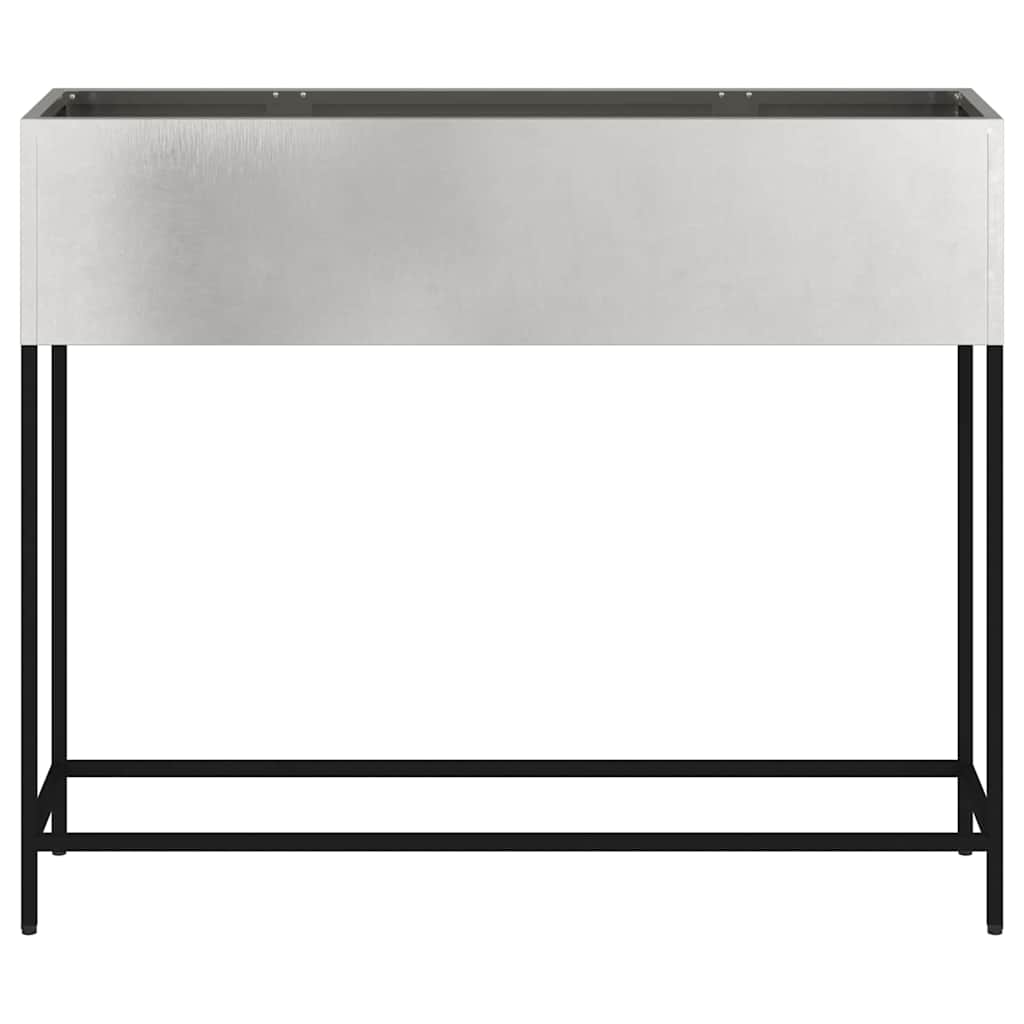 Ghiveci ridicat pentru grădină Argintiu 100 x 26 x 82 cm GartenMobel Dekor
