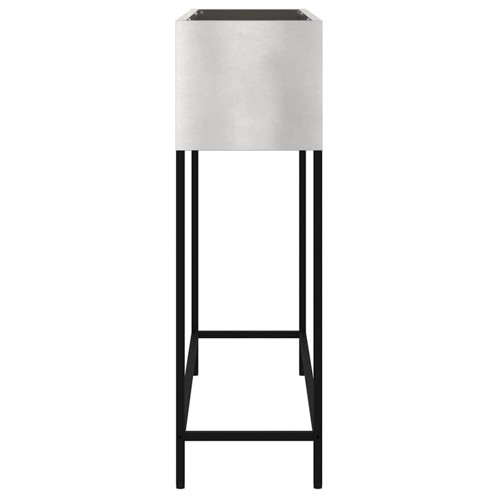 Ghiveci ridicat pentru grădină Argintiu 100 x 26 x 82 cm GartenMobel Dekor