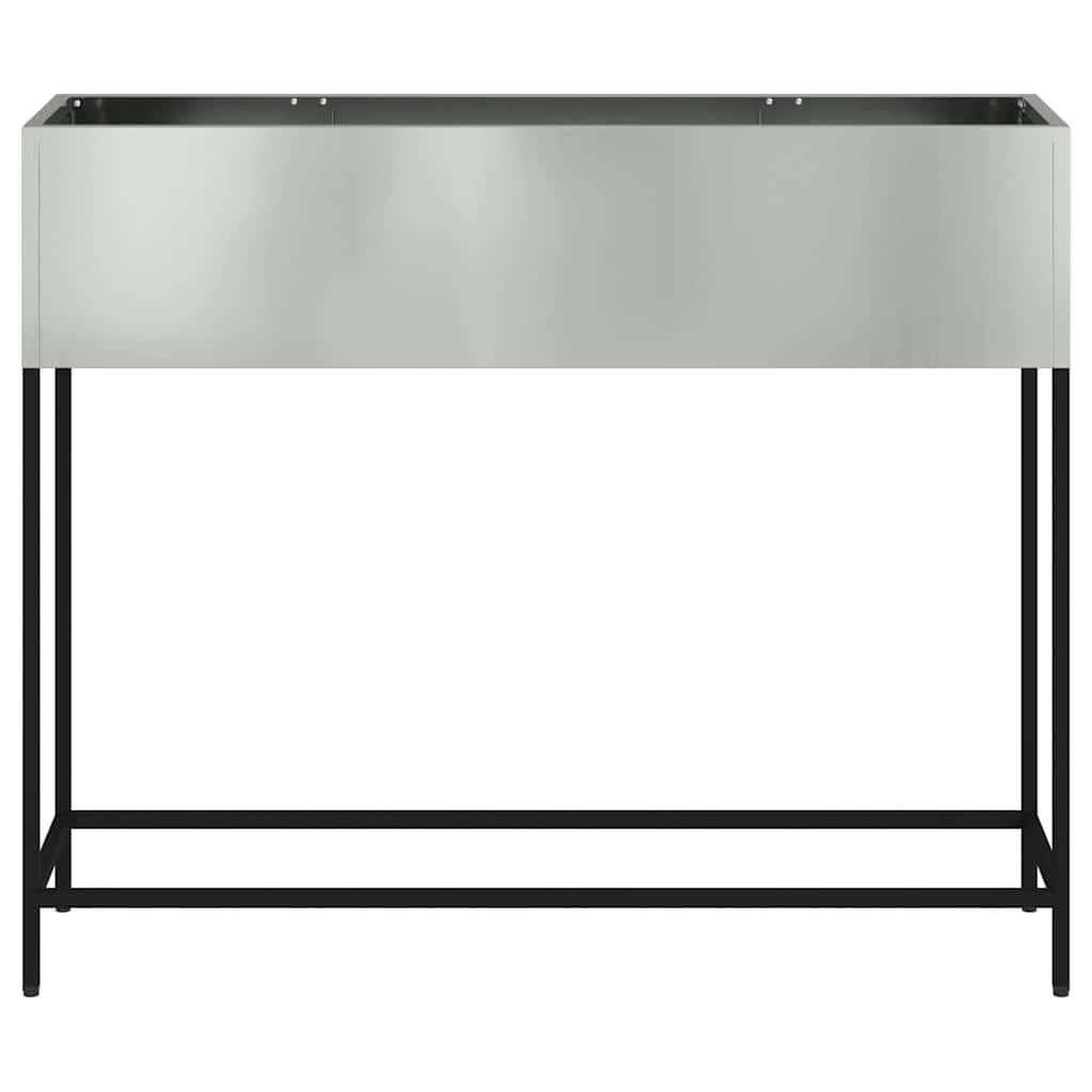 Ghiveci ridicat pentru grădină Argintiu 100 x 26 x 82 cm GartenMobel Dekor
