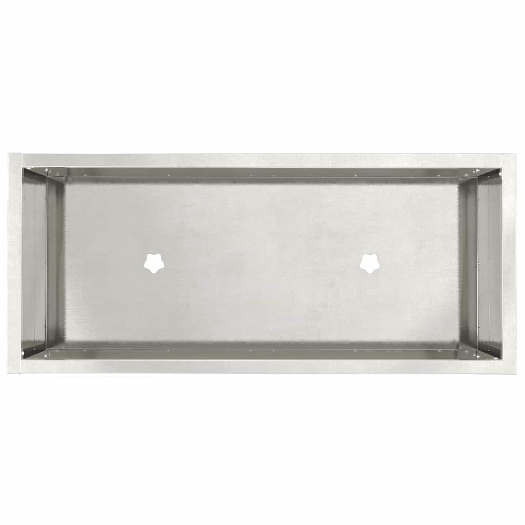 Ghiveci ridicat pentru grădină Argintiu 60 x 26 x 45 cm GartenMobel Dekor