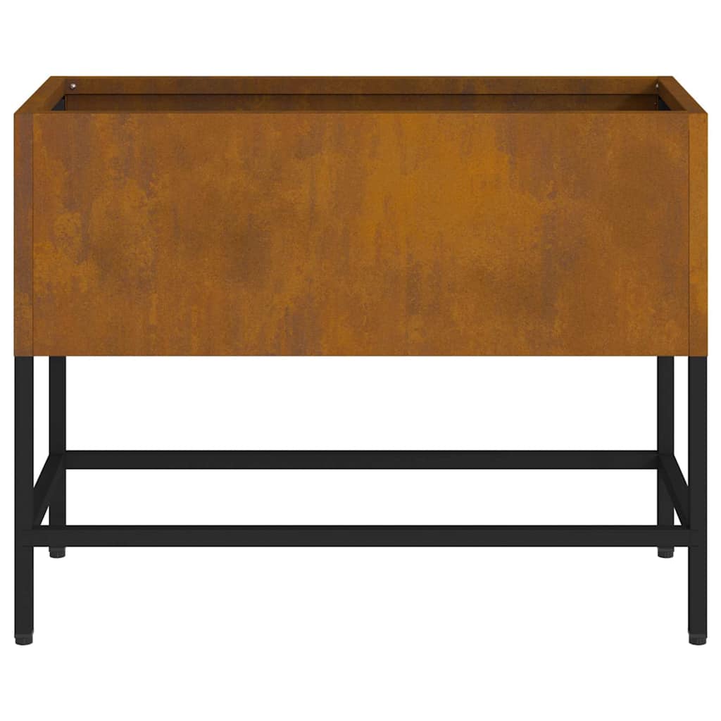 Ghiveci ridicat pentru grădină Ruginit 60 x 26 x 45 cm GartenMobel Dekor