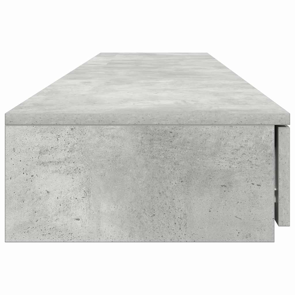 Sertare pentru pat Gri beton 200 x 36.5 x 16.5 cm Lemn compozit GartenMobel Dekor