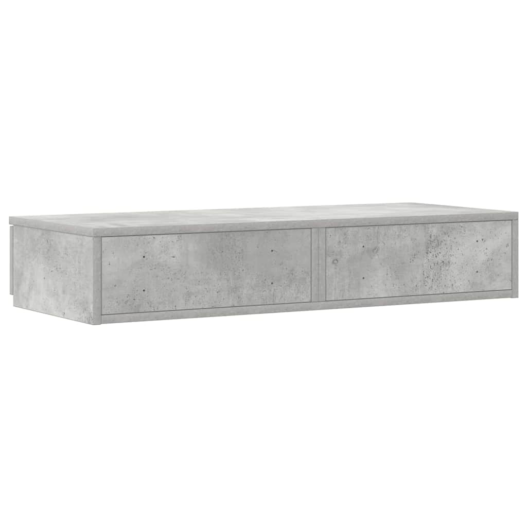 Sertare pentru pat Gri beton 80 x 36.5 x 16.5 cm Lemn compozit GartenMobel Dekor