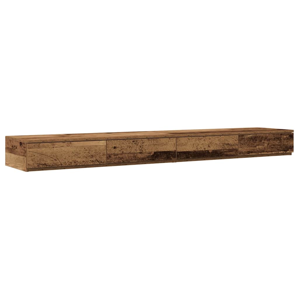 Sertare pentru pat cu sertar Lemn vechi 200 x 36.5 x 16.5 cm GartenMobel Dekor
