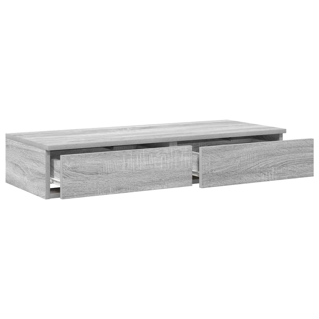 Sertare pentru pat cu sertar sonoma gri 100 x 36.5 x 16.5 cm GartenMobel Dekor