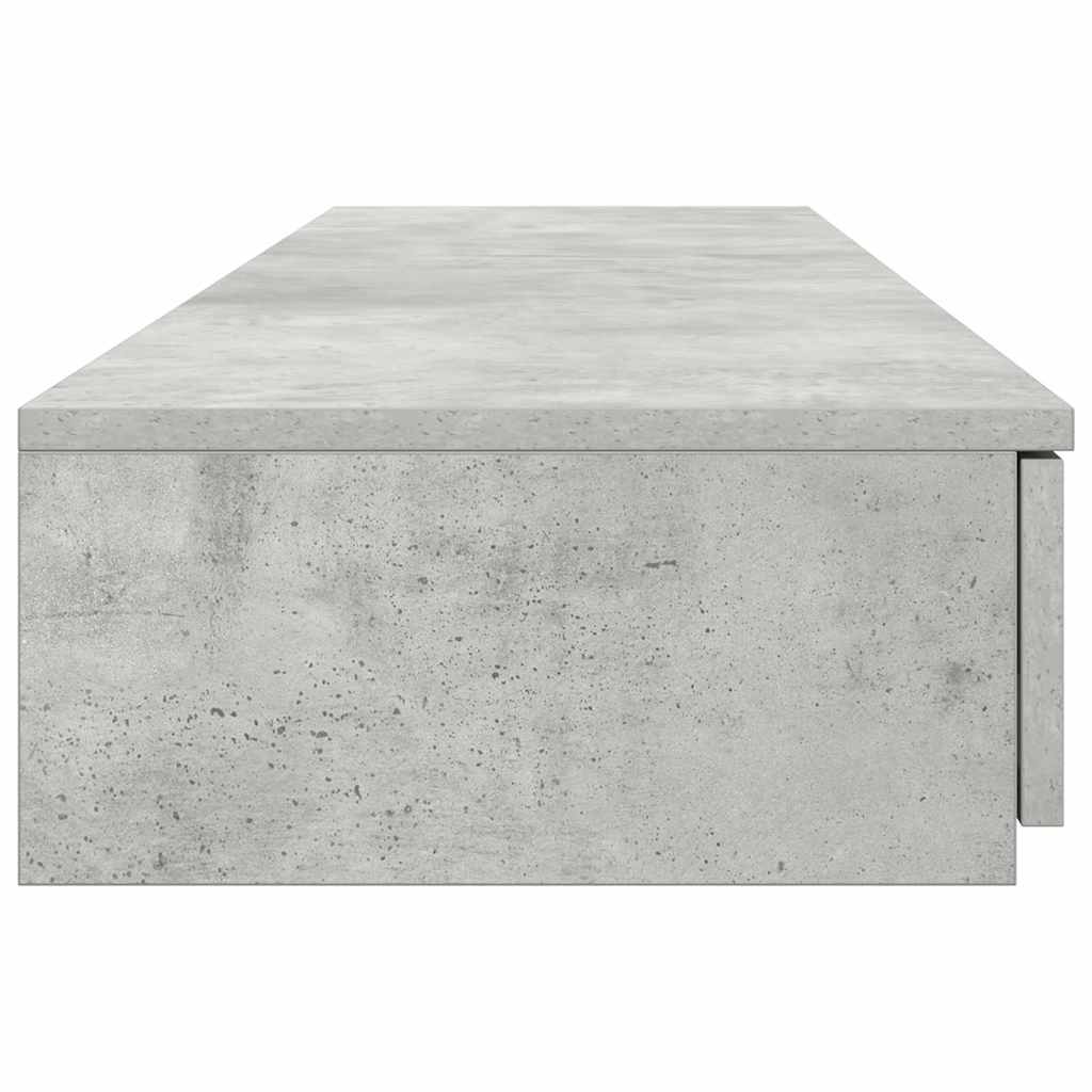 Sertare pentru pat Gri beton 160 x 36.5 x 16.5 cm Lemn compozit GartenMobel Dekor