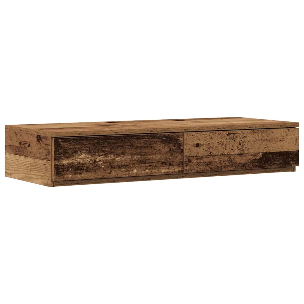 Sertare pentru pat Lemn vechi 75 x 36.5 x 16.5 cm Lemn compozit GartenMobel Dekor