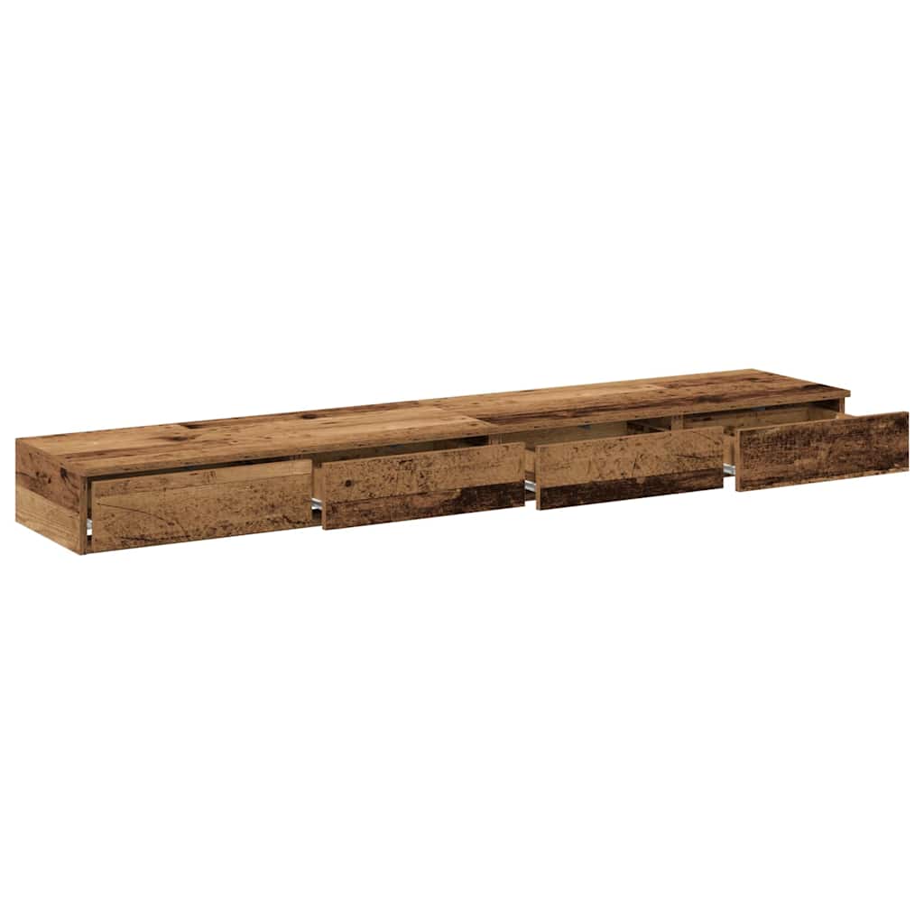Sertare pentru pat cu sertar Lemn vechi 180 x 36.5 x 16.5 cm GartenMobel Dekor