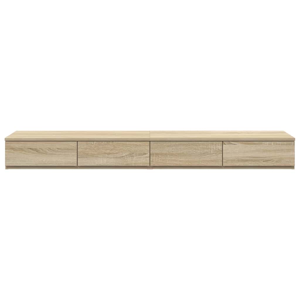 Sertare pentru pat cu sertar Stejar sonoma 160 x 36.5 x 16.5 cm GartenMobel Dekor