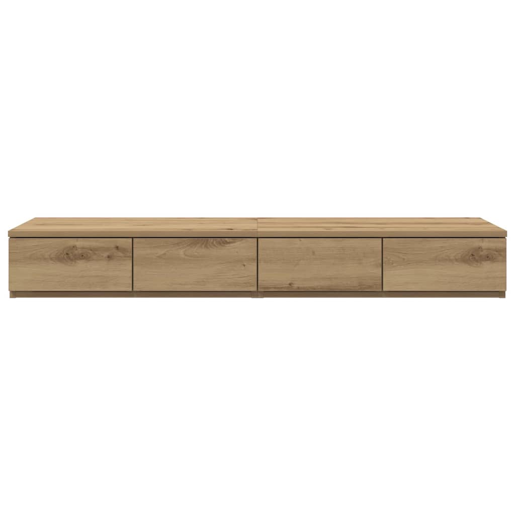 Sertare pentru pat stejar artizanal 120 x 36.5 x 16.5 cm GartenMobel Dekor