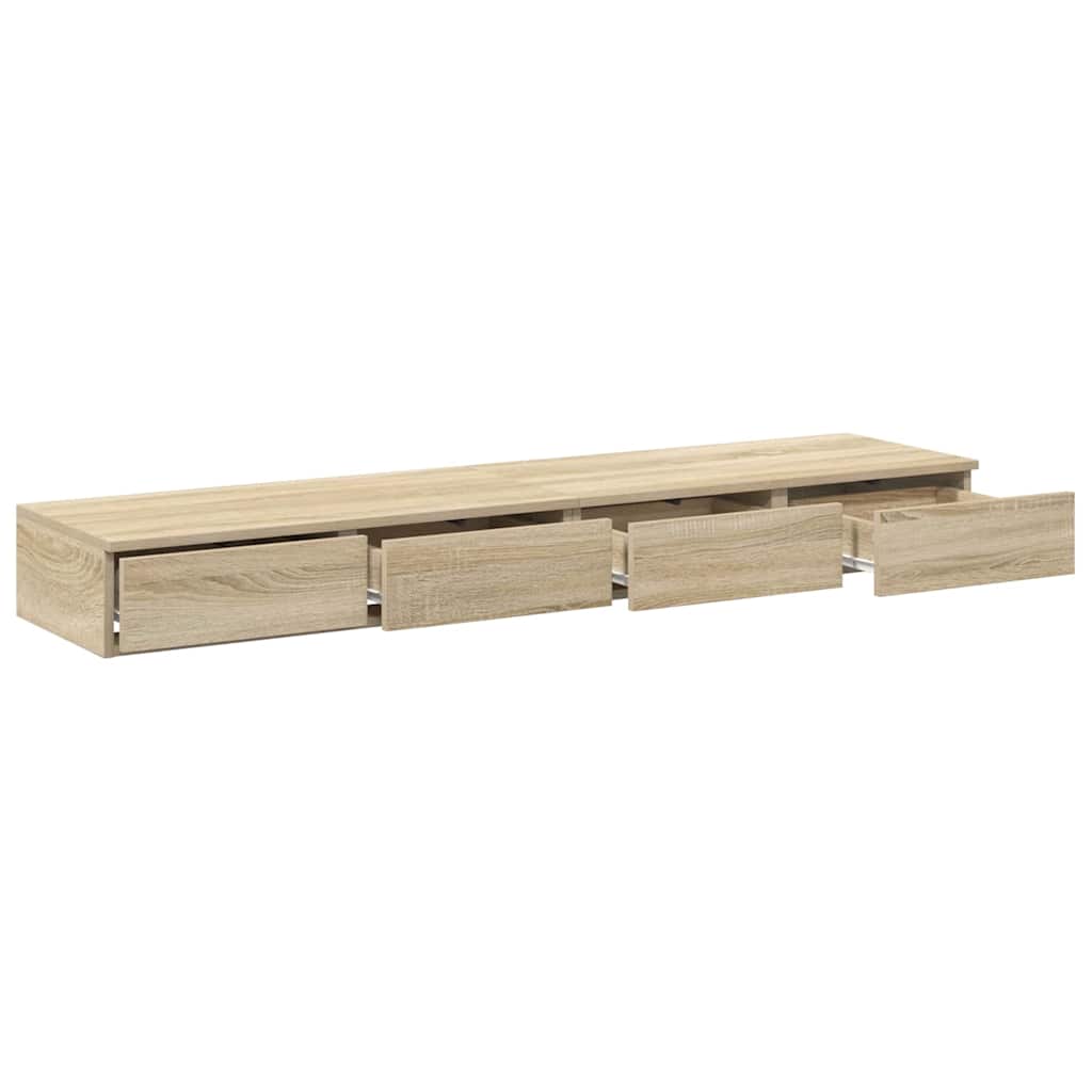 Sertare pentru pat cu sertar Stejar sonoma 135 x 36.5 x 16.5 cm GartenMobel Dekor