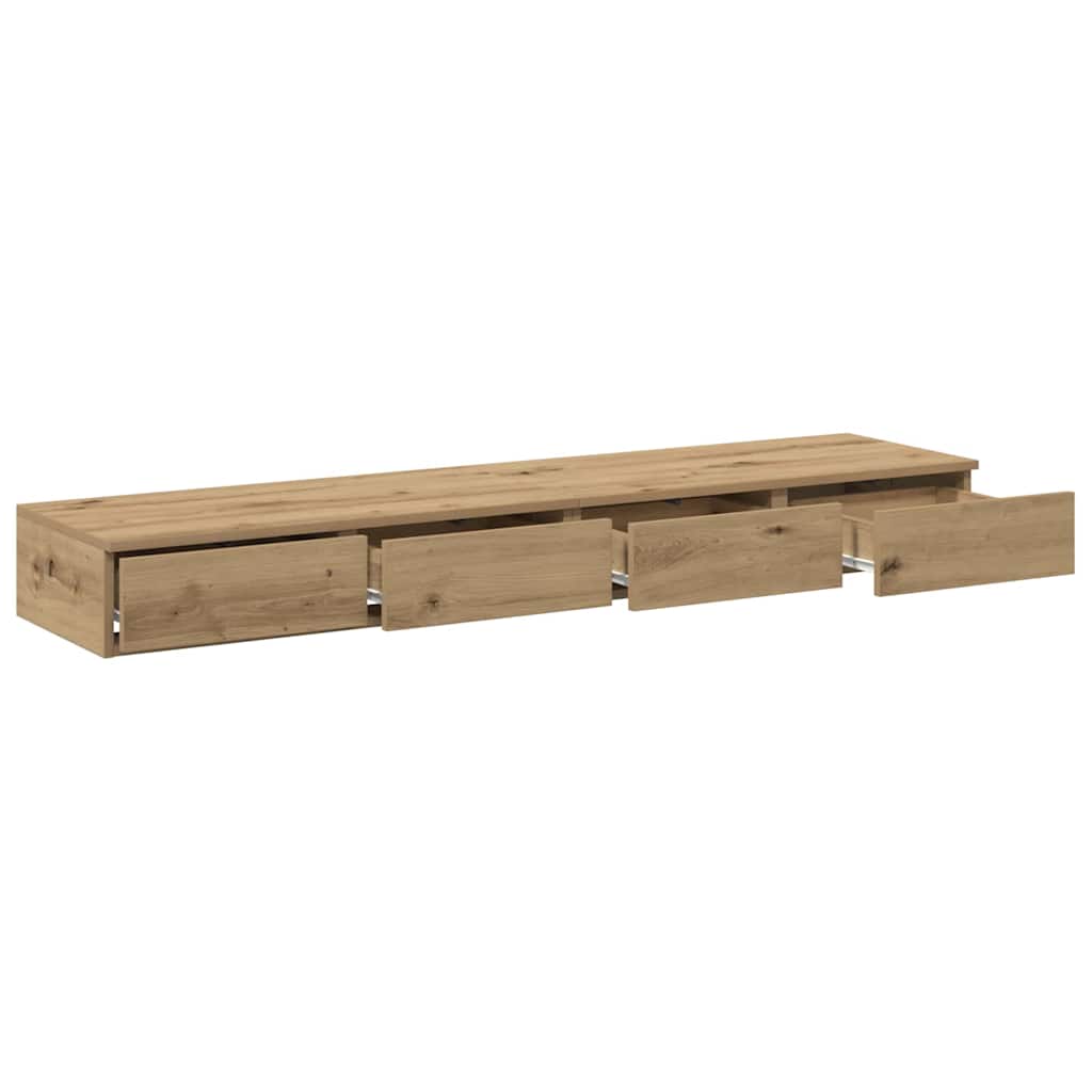 Sertare pentru pat stejar artizanal 135 x 36.5 x 16.5 cm GartenMobel Dekor