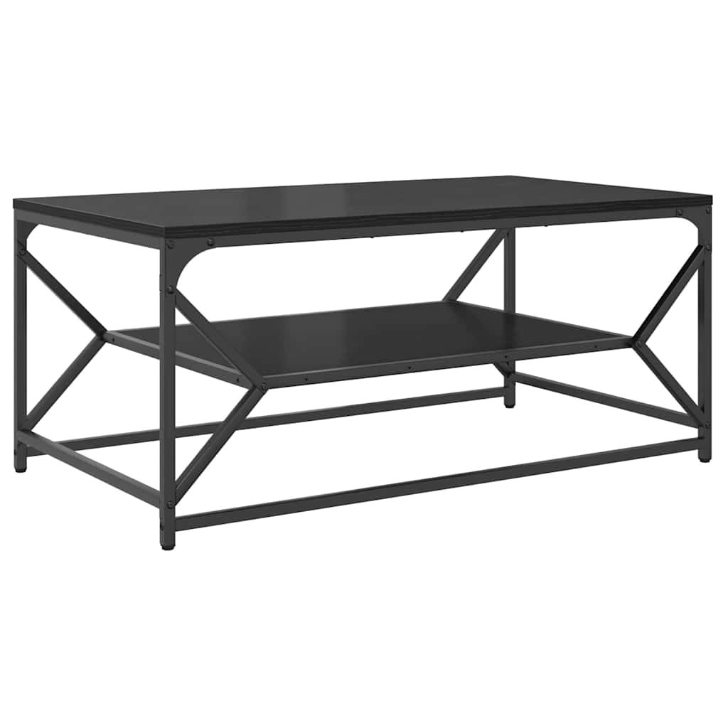 Masă de cafea Stejar negru 90 x 50 x 40 cm GartenMobel Dekor