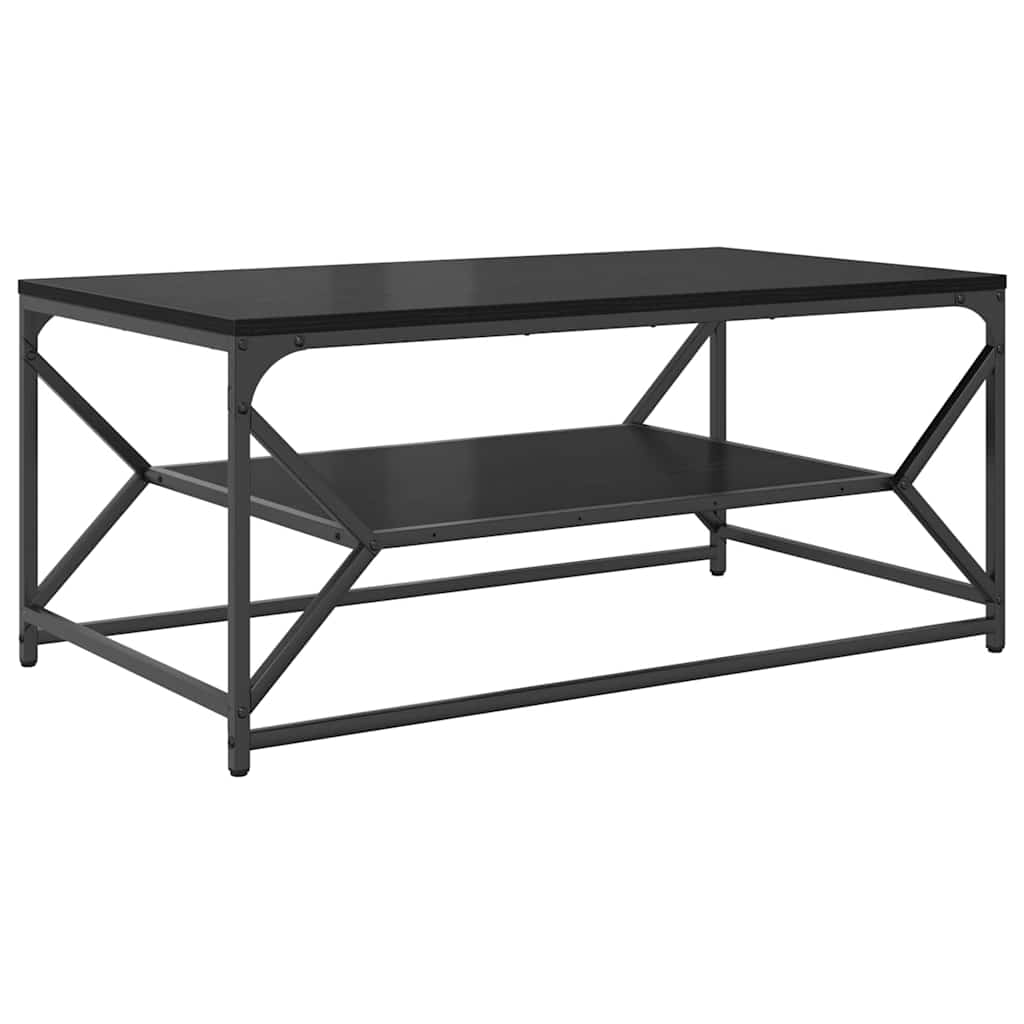 Masă de cafea Stejar negru 90 x 50 x 40 cm GartenMobel Dekor