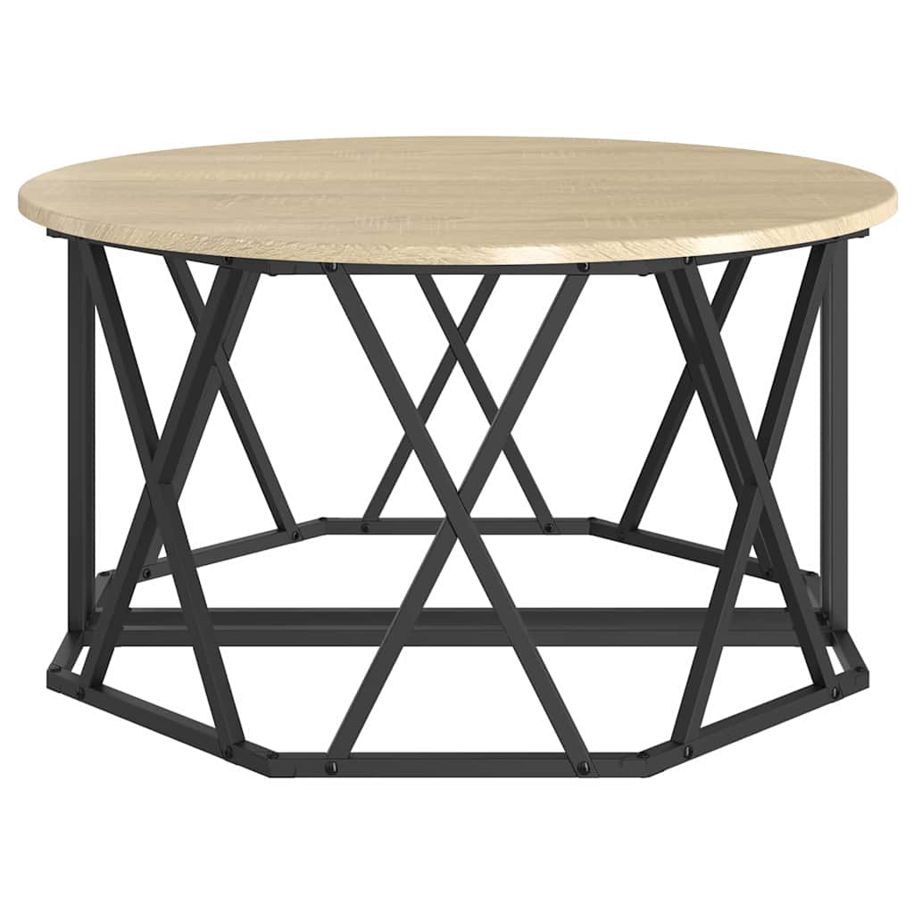 Masă de cafea Stejar sonoma 80 x 80 x 42 cm GartenMobel Dekor