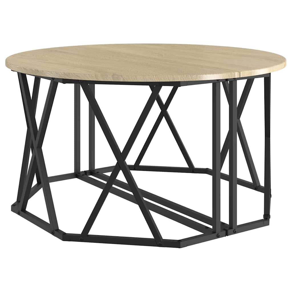 Masă de cafea Stejar sonoma 80 x 80 x 42 cm GartenMobel Dekor