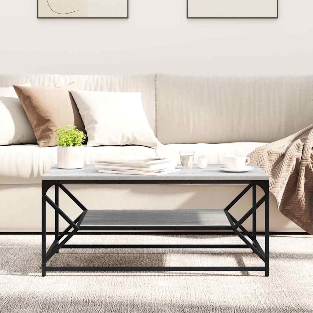 Masă de cafea sonoma gri 90 x 50 x 40 cm GartenMobel Dekor