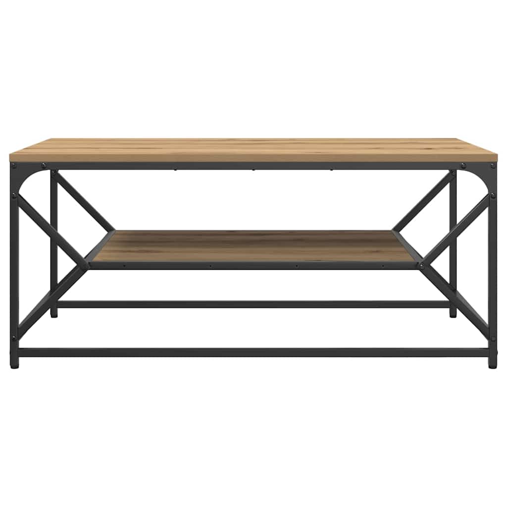 Masă de cafea stejar artizanal 90 x 50 x 40 cm GartenMobel Dekor