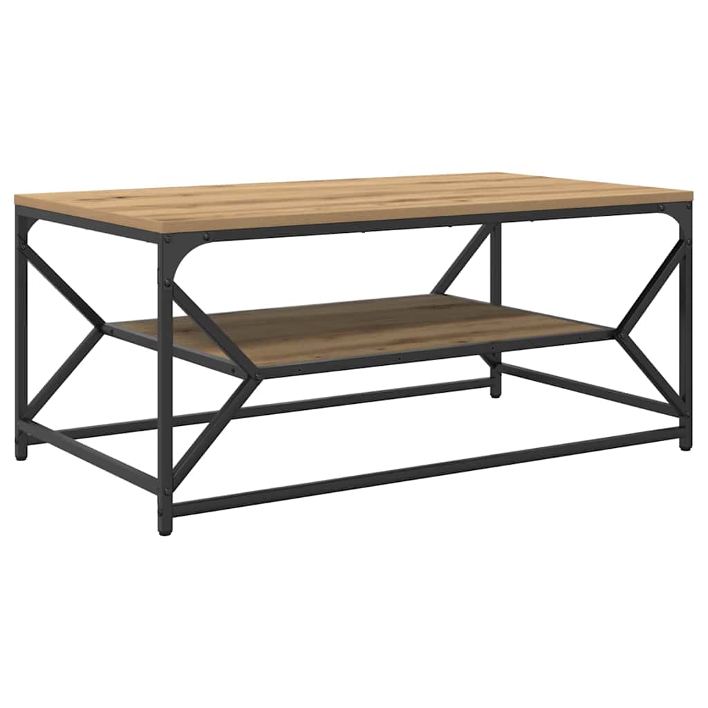 Masă de cafea stejar artizanal 90 x 50 x 40 cm GartenMobel Dekor