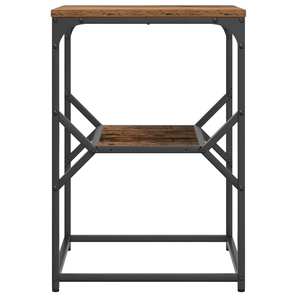 Masă laterală Lemn vechi 41 x 40 x 60 cm GartenMobel Dekor